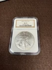 2002 Eagle 1 oz .999 Silver NGC MS69 Classic Brown Label 🔥MILK SPOTS🔥