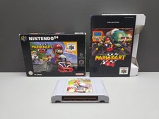 ebay® Auktion 133670017530 | MARIO KART 64 NINTENDO 64 PAL/EUR OVP CIB BOXED N64 KOMPLETT KULT AUTORENNEN Thumbnail of ebay® auction 133670017530 | MARIO KART 64 NINTENDO 64 PAL/EUR OVP CIB BOXED N64 KOMPLETT KULT AUTORENNEN