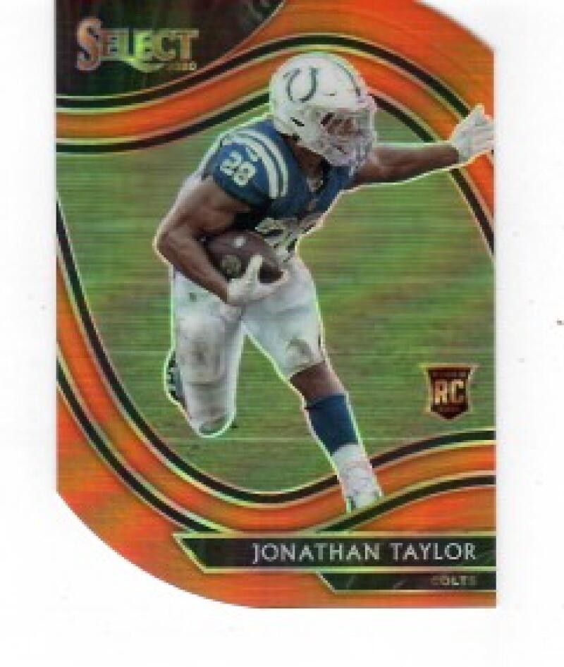 2020 Select Orange Prizm Die-Cut #353 Jonathan Taylor ROOKIE CARD Field ID:63300