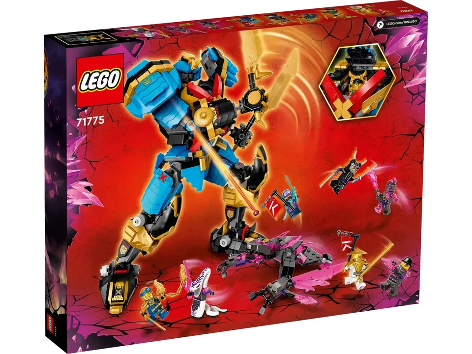 LEGO 71775 Ninjago Crystalized Nya's Samurai X MECH - Brand New Sealed - RETIRED - image 2 of 4