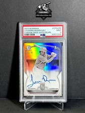 2023 Bowman Chrome Lizandro Rodriguez 1st Pearl Auto 01/10 PSA 9 Royals