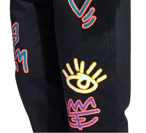 Adidas x Kris Andrew Love Overall Damen Latzhose Arbeitshose Hose Jeans schwarz - Bild 4 von 4