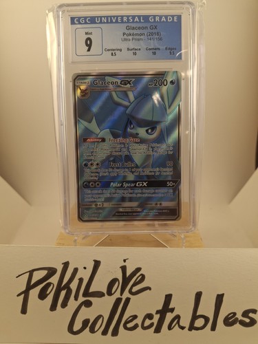 Glaceon-GX graded CGC 9 for sale on eBay