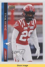 2021 Upper Deck CFL Blue Jamar Wall #180 READ h3v