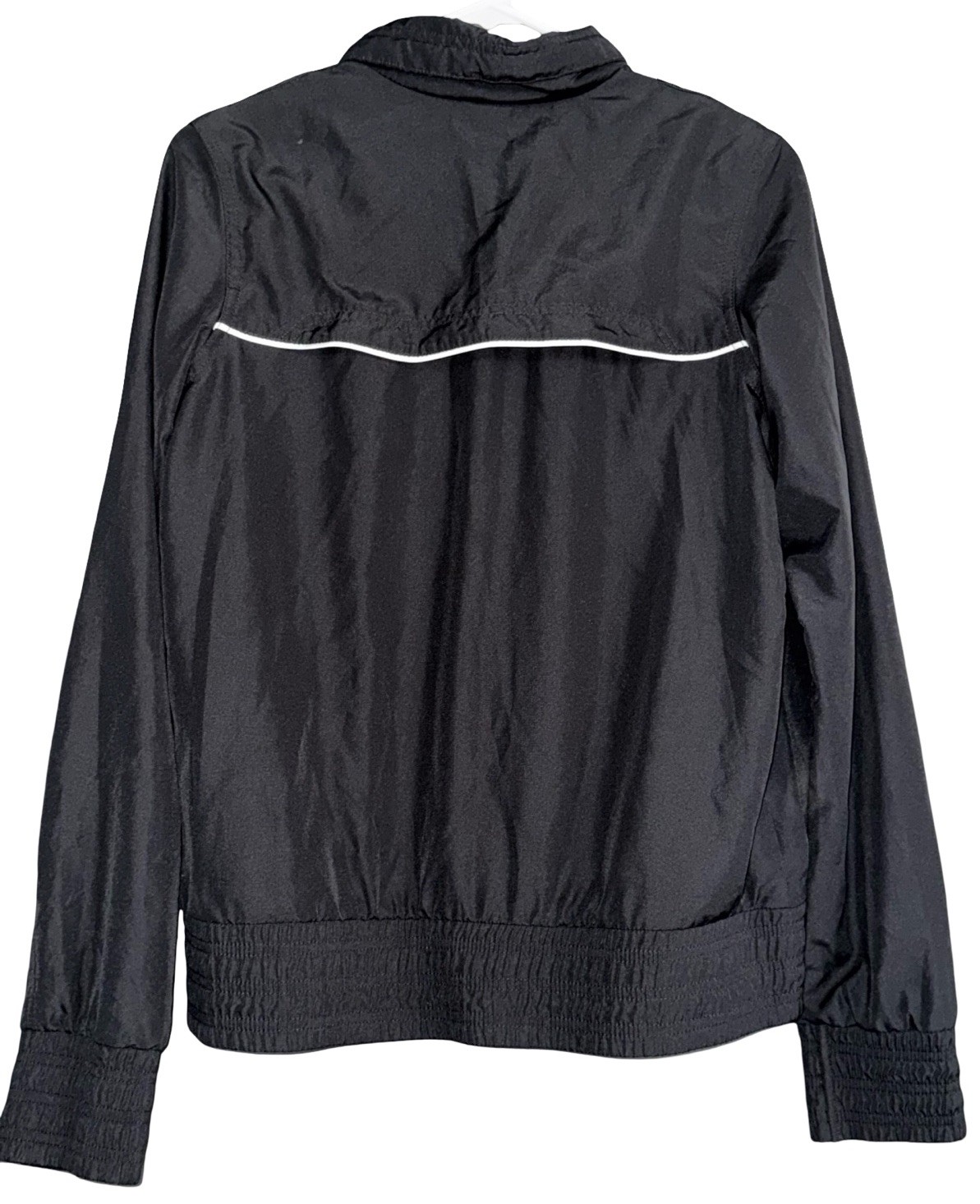 SACAI X NIKE Giacca NIKE Athletic Dept vintage bianca e nera full zip donna media