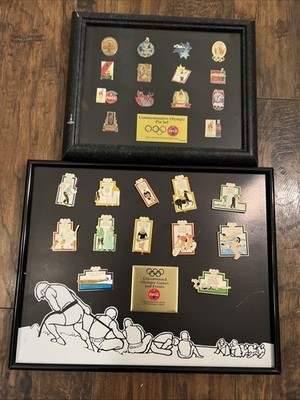 Coca-Cola Pin 2 Set Commemorative Olympic Games 1996  Limited Edition 36 USC 380