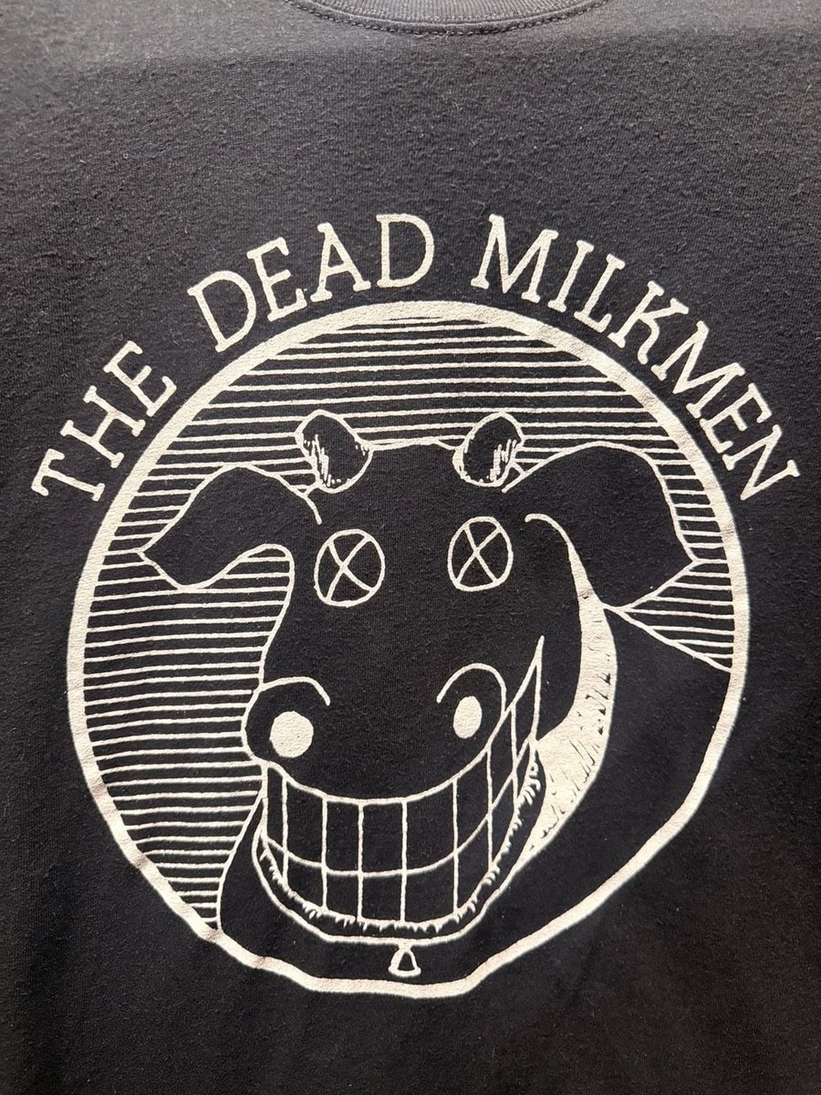 The Dead Milkmen Band T-Shirt XL Black Graphic Tee View 4