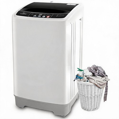 #ad 15.6lbs Home Full Automatic Washing Machine Washer Clothing Apartment Electric🔥 $195.99