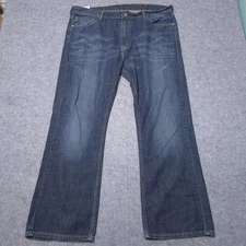 Levis 527 Jeans Mens 40x30 Blue Denim Boot Cut 5-Pocket Zip Fly Classic