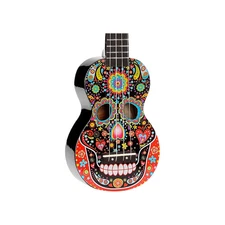 Mahalo Day Of The Dead Soprano Ukulele