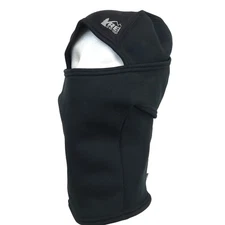 REI Co Op Balaclava Hood Black Polartec One Size Unisex Ski Snowboard Face Mask
