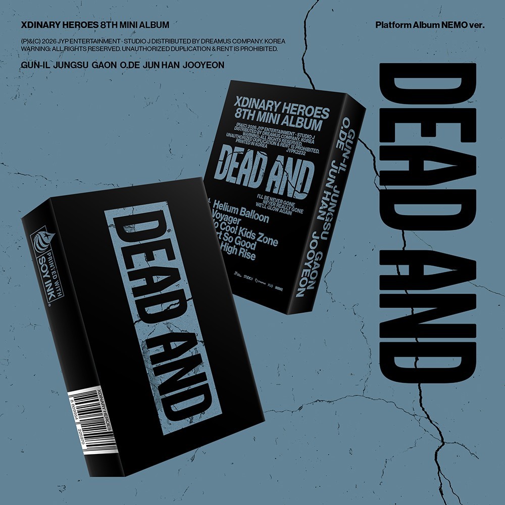 XDINARY HEROES [DEAD AND] 8th Mini Album PLATFORM NEMO Ver./ QR+ID