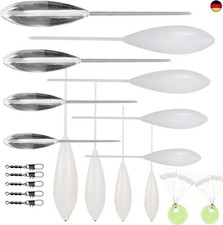 Njord Kalastus Sbirolino Set 8 & 12 Teilig - 4X sinkend 4X Schwimmend + 5X