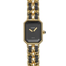 CHANEL Première S H0001 black WATCH 685932