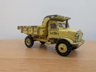 Vintage 1960s Dinky Supertoys No. 965 Diecast Yellow Euclid Rear Dump Truck