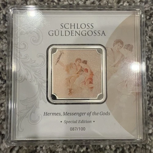 ULTRA RARE Limited Edition 1oz GEIGER! .999 Fine Silver. Only 100 Made (Hermes)