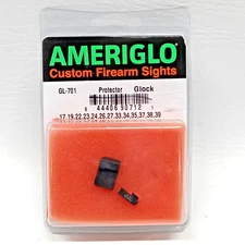 NEW PACK AMERIGLO CUSTOM PISTOL SIGHTS GL-701 PROTECTOR  GLOCK 1-4 TRITIUM GLOW