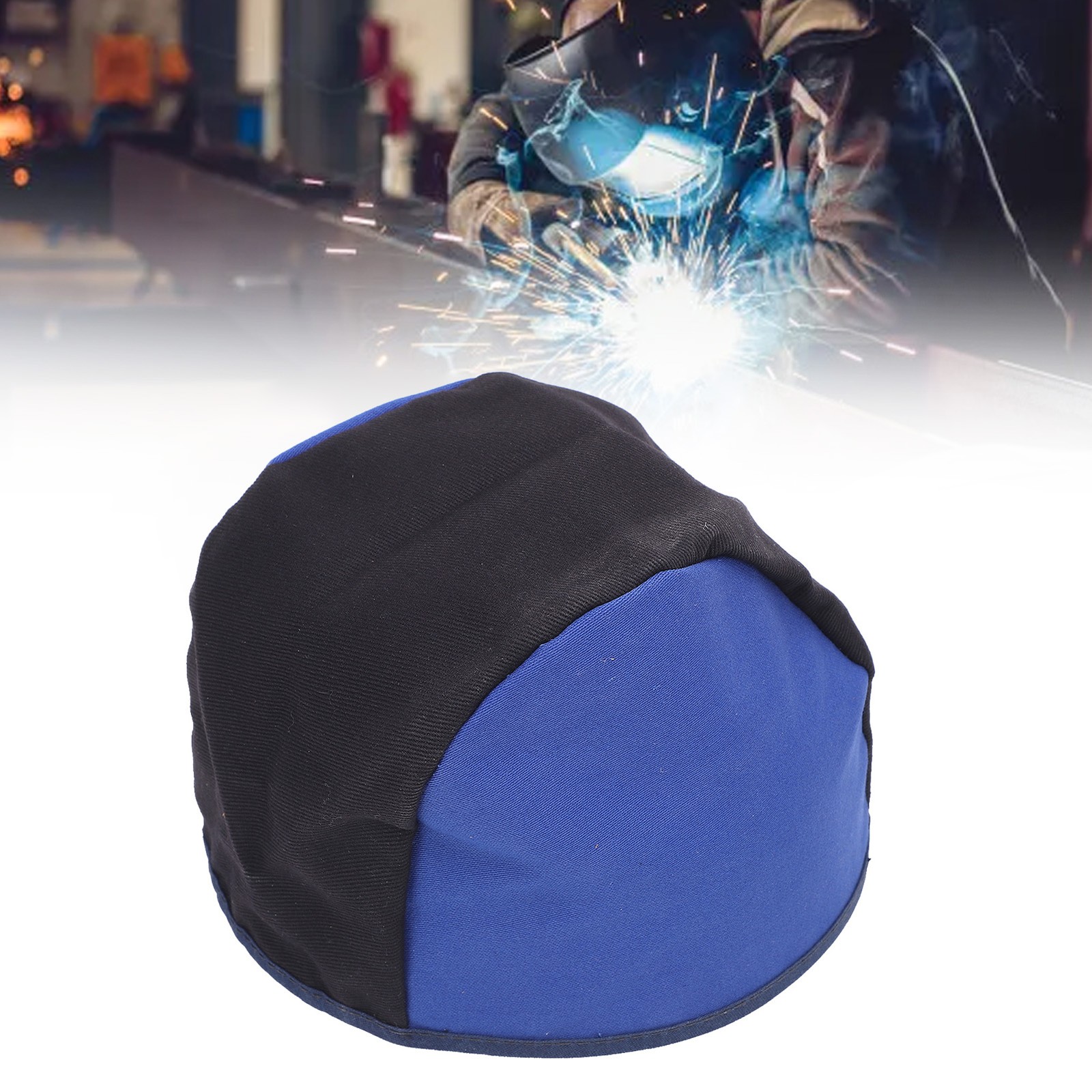 Welding Cap Reversible Flame Retardant Cotton Protective Welders 52~56cm Hot☜