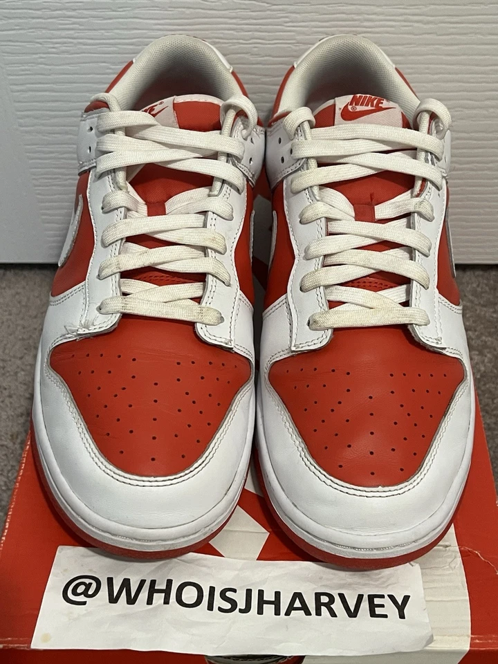 Nike Dunk Low Retro Championship Rojo Talla 12 Rojo Universitario Blanco DD1391-600 Foto 2 de 4