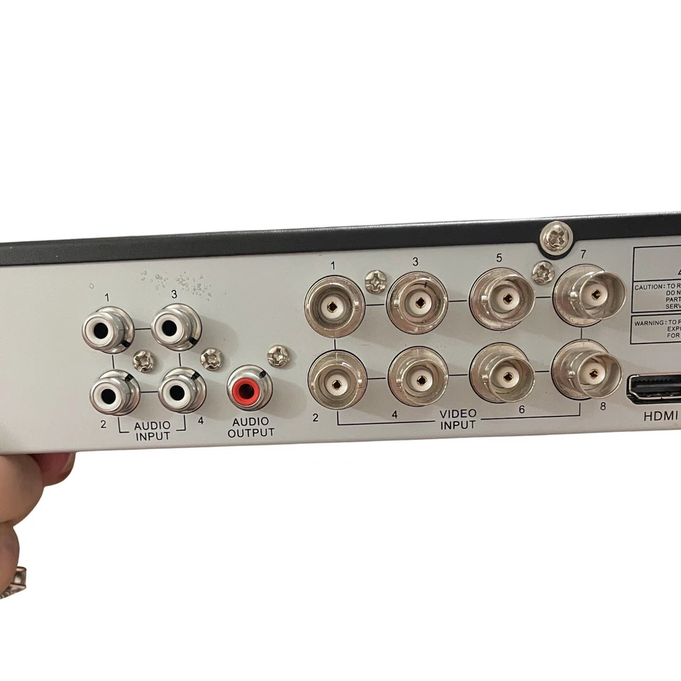 Lorex 4MP 8ch мульти MPX DVR 1HD модель LHA2108-D 1 ТБ /рабочий /w пульт дистанционного управления и кабель - Изображение 4 из 4