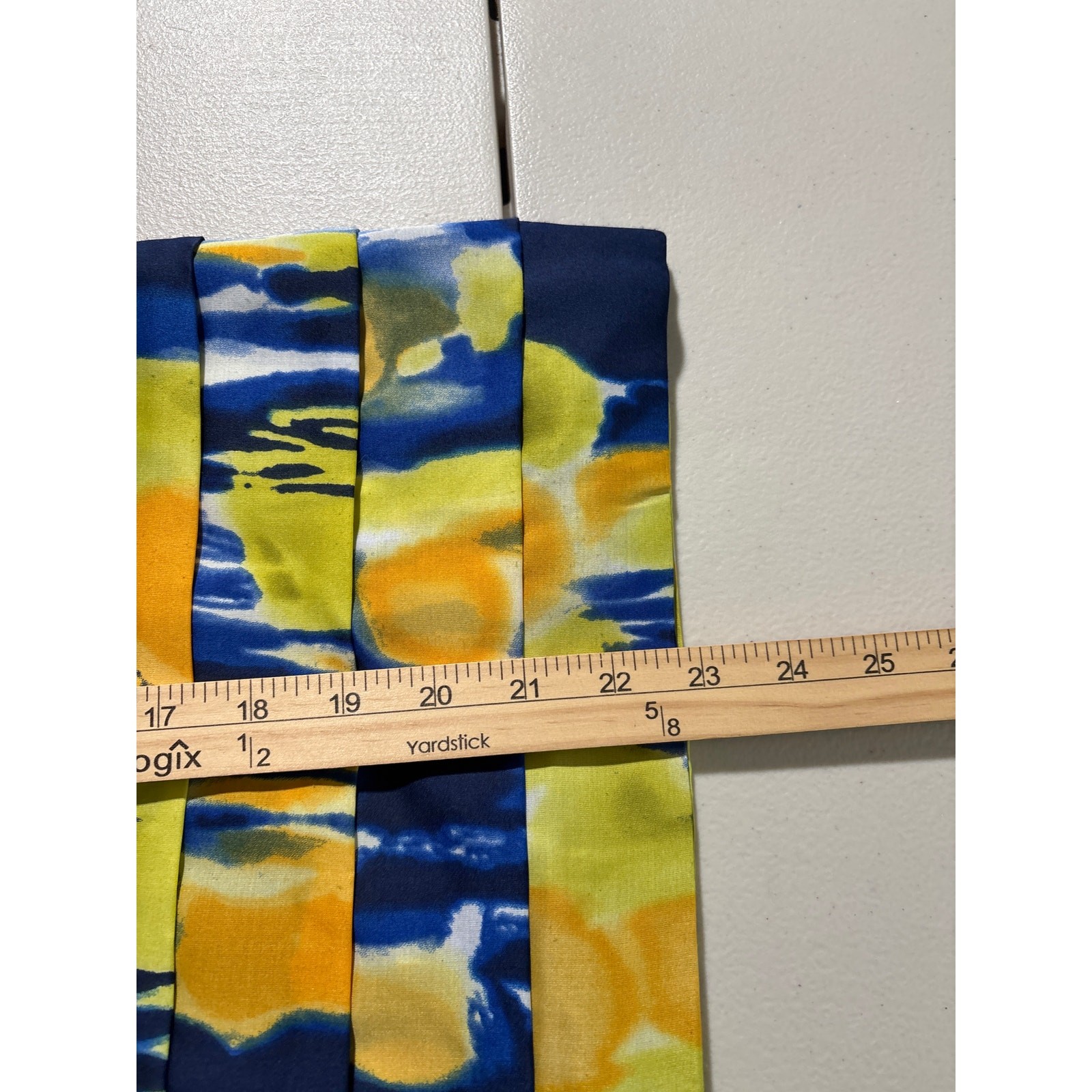 Calvin Klein Women's Size 16 Multicolor Abstract Graphic Tiered Pencil Skirt NWT thumbnail 7