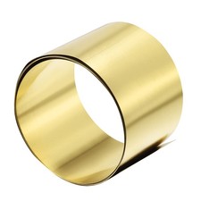 1000mm x 50mm x 0.1mm Brass Sheet Roll Metal Foil Plate Industrial