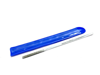 Strauss MCS3 #80/100 Square Profile File 3.18 X 3.18, 40 Plated Length