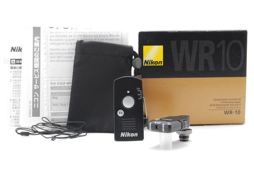[Top MINT in BOX] Nikon WR-10 R10 T10 A10 Wireless Remote Adapter Set From JAPAN