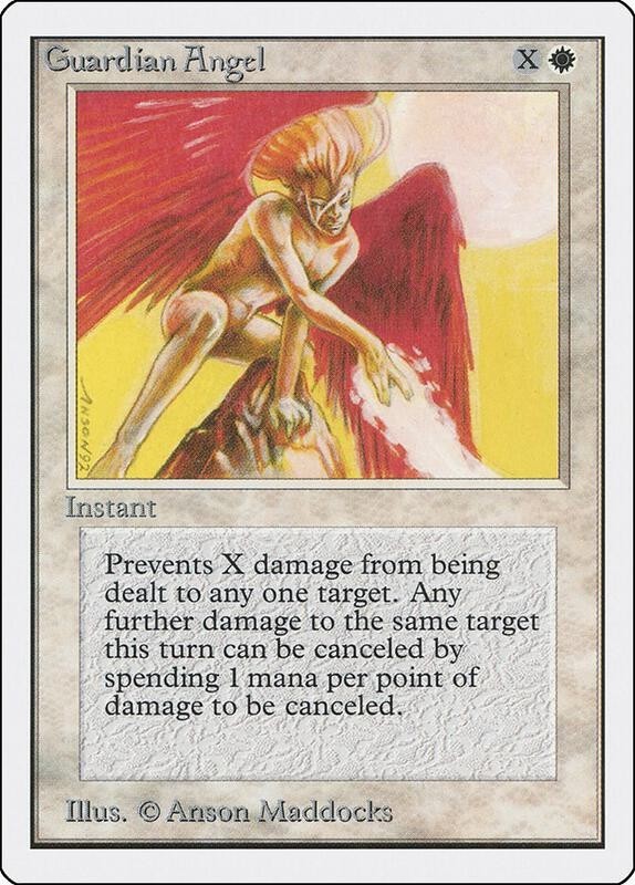 Guardian Angel x1 EX/NM Unlimited Edition MTG C200 4RCards