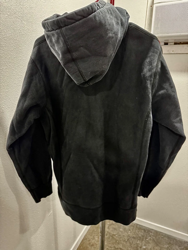 SUPREME CHROME CLASSIC LOGO HOODIE | SUPREME NEW YORK | SIZE LARGE | CHROME | - Image 2 of 3