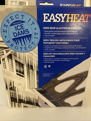 Easy Heat 120 Ft. 120V 5W De-Icing Roof Cable ADKS600 Easy Heat NEW