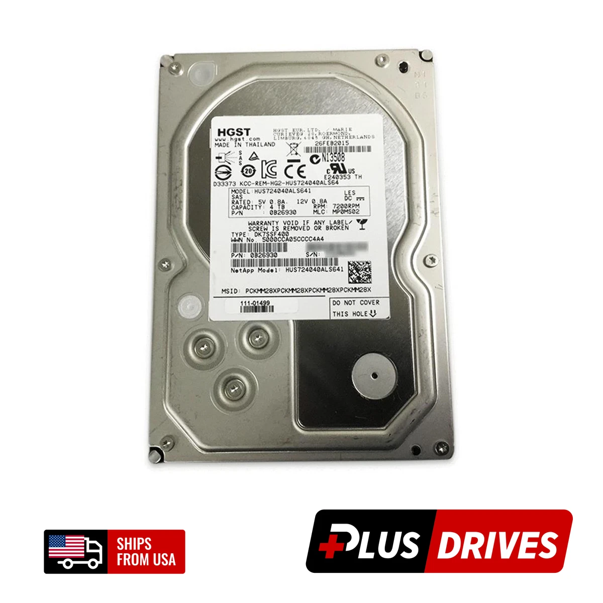 HGST 4TB Computer Internal Hard Disk Drives for sale | eBay