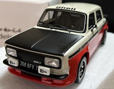 SIMCA 1000 rallye 2 SRT otto 1/18 Red x Black x Off-white OT537UVI 835/1250