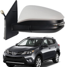 Side Mirror Door Mirror Fits for Toyota RAV4 2013-2015 Driver Side Power Adjust