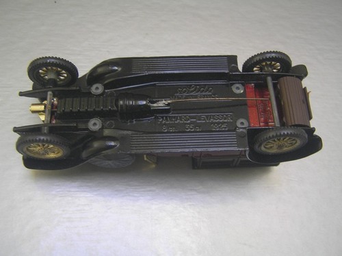 Solido 140 Panhard Levassor 1925 Made in France Maßstab 1:43 selten weinrot Near Mint - Bild 7 von 7