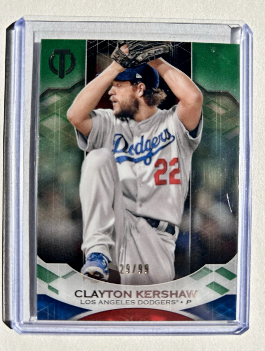Clayton Kershaw Serial Numbered Baseball Sports Trading Cards for