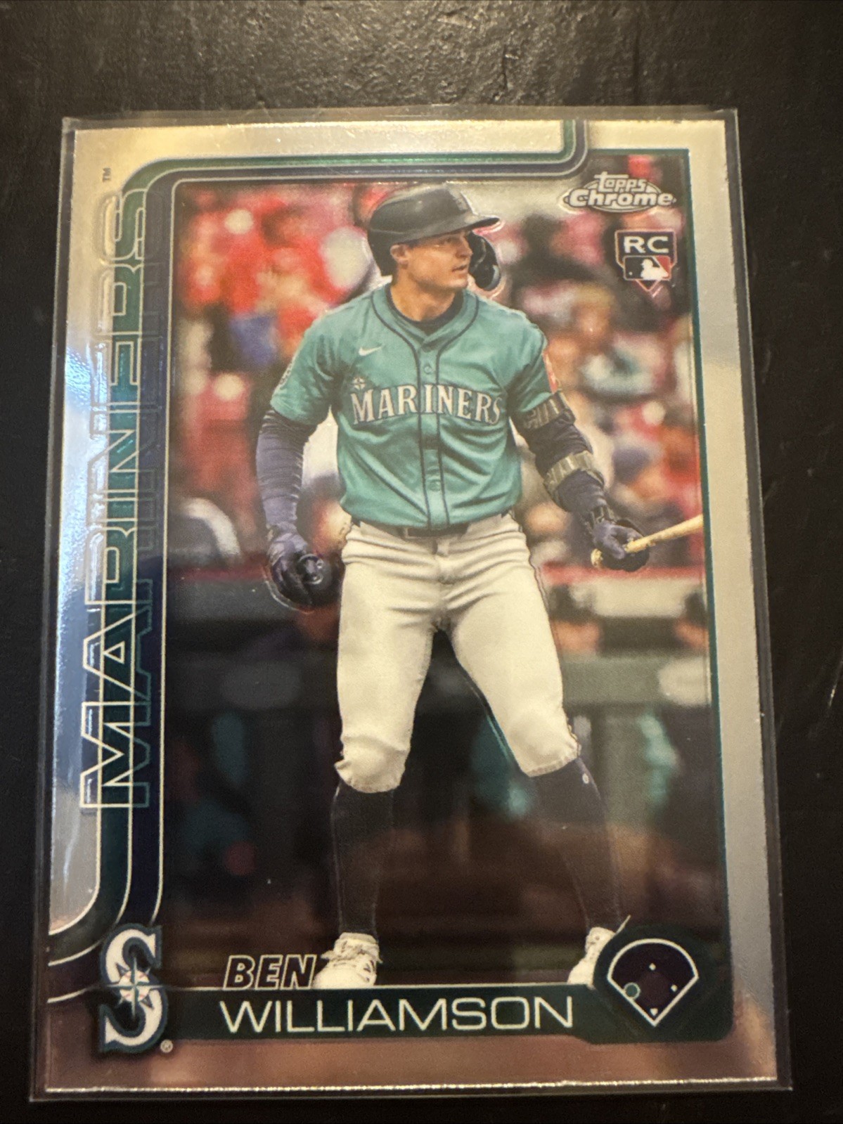 2025 Topps Chrome Update Series - Ben Williamson #USC168 (RC) Seattle Mariners