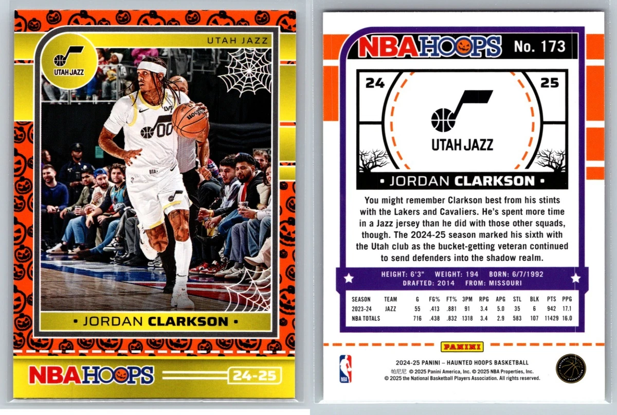 Jordan Clarkson Basketball Sports Trading Cards & Accessories for