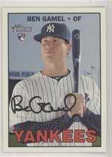 2016 Topps Heritage High Number Red Back Ben Gamel #650 1b3