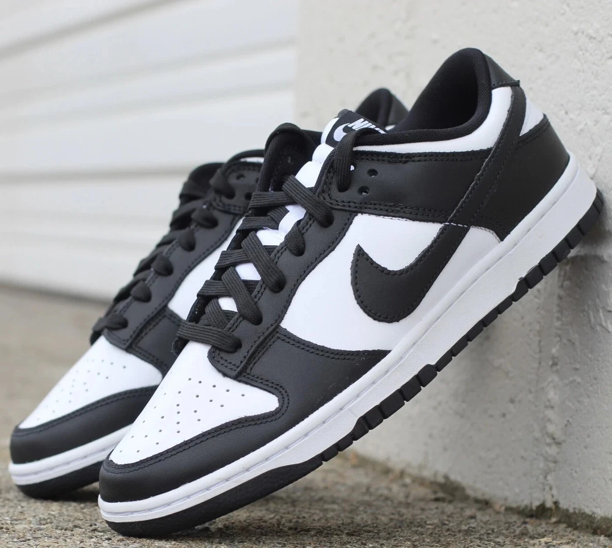 Nike Dunk Low Black White | eBay