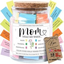 Valentines Day Gifts For Mom, Mom Gifts From Daughters Son Bible Jar For Mom