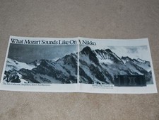 Nikko Atsi Alpha 2000 Amplifier Ad, 1988, 2 pg, NICE!