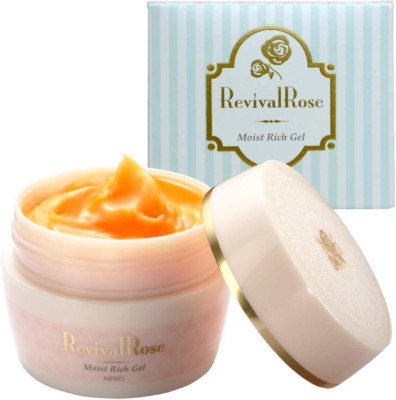 Meiko Cosmetics Revival Rose Moist Rich Gel 100g All-in-one Made in Japan Neu