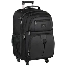 	Rolling Backpack for Travel 4 Wheels Laptop Backpack for Women Men Water	
