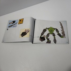 Bionicle Lego 8686 Toa Lewa Phantoka Instructions BOOKLET ONLY 