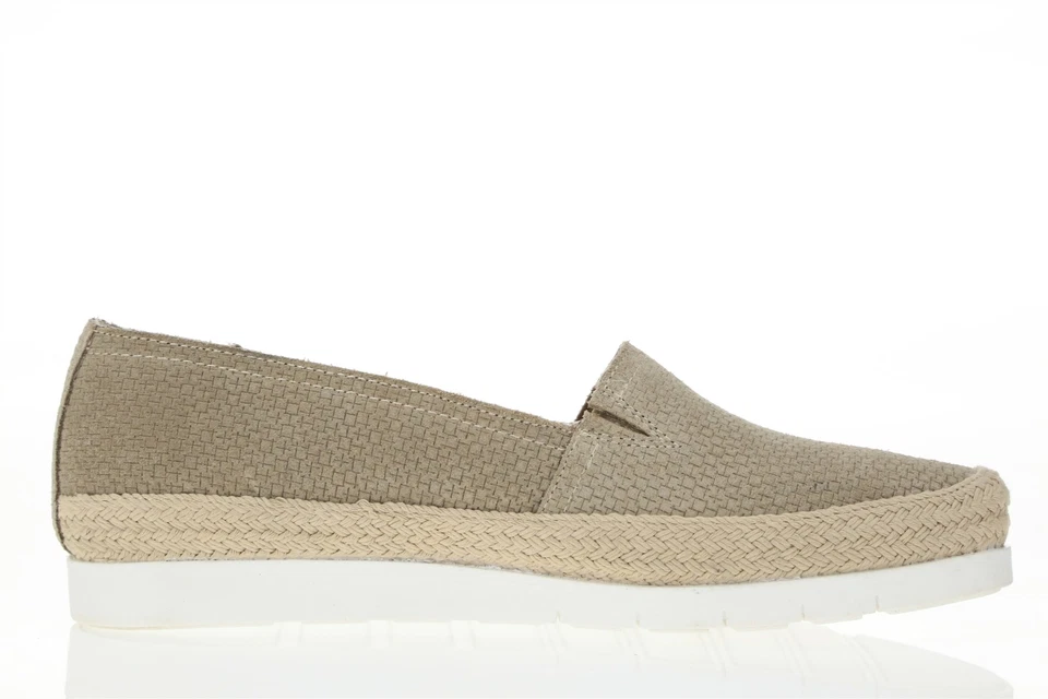 Mujer 250415 Donald J Pliner Taupe Gamuza Mocasines Zapatos Planos Talla 9 M Foto 4 de 4