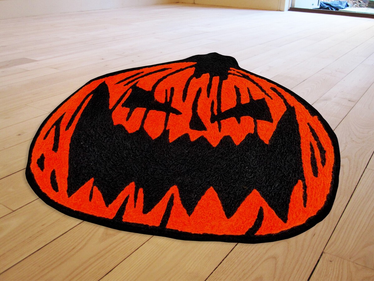 Custom AssPizza Austin Babbitt Pumpkin Halloween Floor Mat Carpet