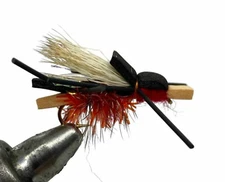 Amy's Ant Red- 12 Pack Terrestrial Fishing Lures- Strike Fly Company