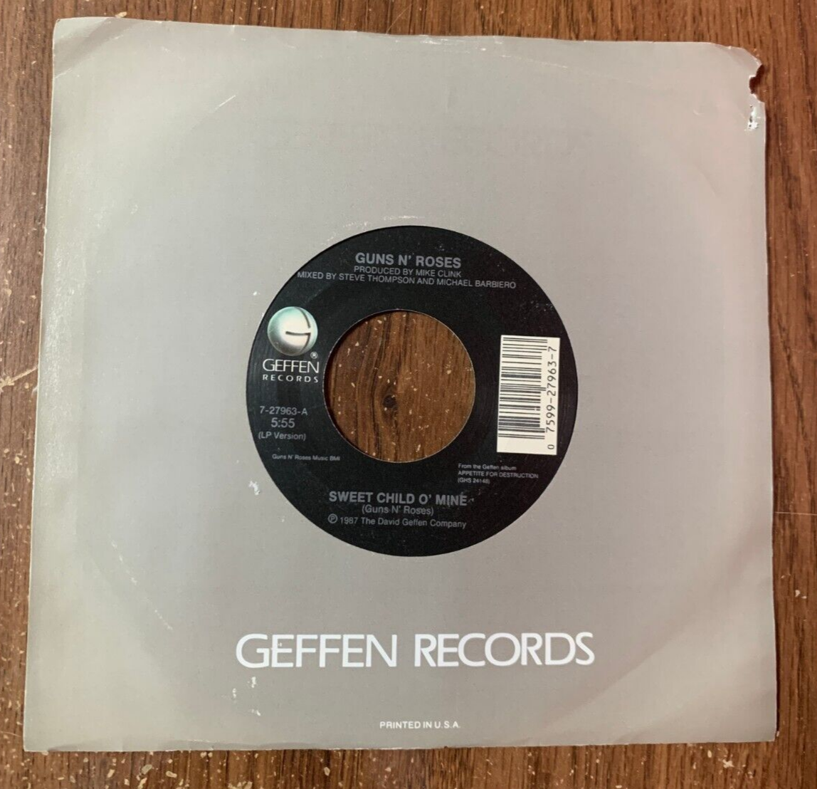 Guns N' Roses /Sweet Child ~【7インチＳ 日本盤】 Ni04OTM3LmpwZWc.jpeg