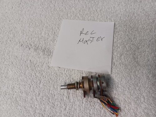 TEAC A 7300  REEL TO REEL SWITCH POTENTIOMETER REC MASTER 50K  BX2  43B